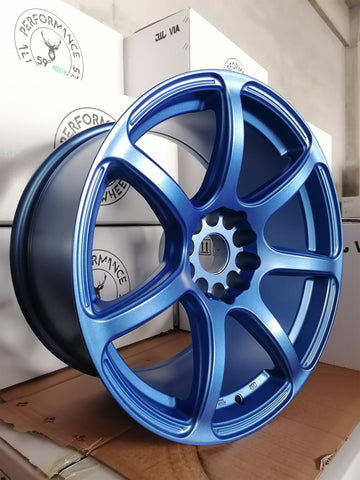 59°North Wheels D-009 | 9.5x18" ET22 5x114.3/5x120 - Matte Ice Blue