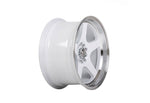 59°North Wheels D-004 | 10.5x18" ET25 5x114/5x120 - White/Polished Lip[*OUT OF STOCK - ARRIVAL 10TH MAY*]