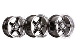 59°North Wheels D-004 | 11x18" ET15 5x114/5x120 - Black/Machined