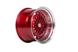 59°North Wheels D-007 | 11x19" ET20 5x114/5x120 - Candy Red/Polished Lip