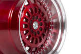 59°North Wheels D-007 | 9.5x19" ET25 5x114/5x120 - Candy Red/Polished Lip