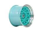 59°North Wheels D-008 | 8.5x18" ET35 5x114/5x120 - Turquoise/Polished Lip[*OUT OF STOCK - ARRIVAL IN MAY*]