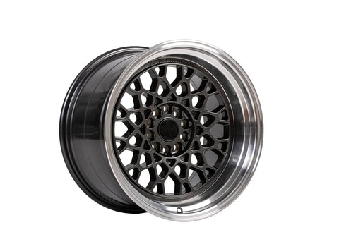 59°North Wheels D-008 | 11x18" ET8 5x100/5x108 - Gunmetal/Polished Lip