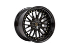 59°North Wheels D-003 | 9.5x18" ET20 5x114/5x120 - Gloss Black[LOW STOCK - ARRIVAL END OF APRIL]