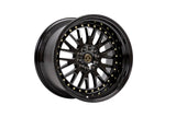 59°North Wheels D-003 | 9.5x18" ET20 5x114/5x120 - Gloss Black[LOW STOCK - ARRIVAL END OF APRIL]