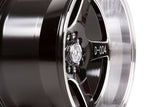 59°North Wheels D-004 | 11x18" ET15 5x114/5x120 - Black/Machined